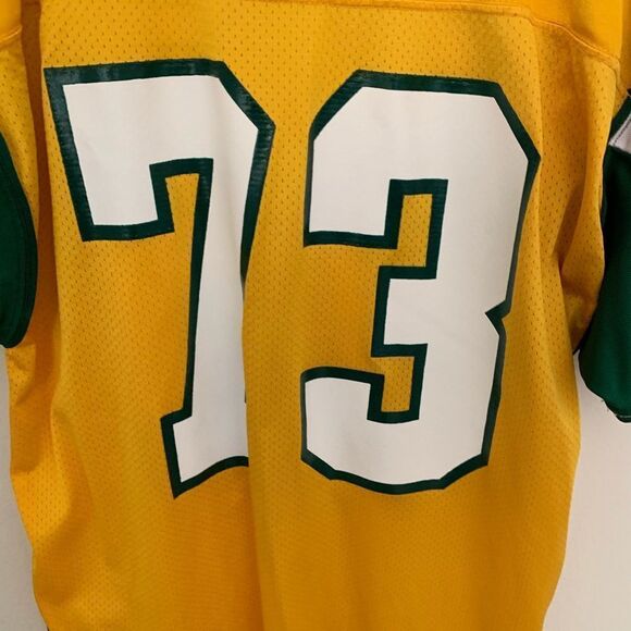 Green and yellow jersey horse logo Men’s XL - Picture 5 of 7